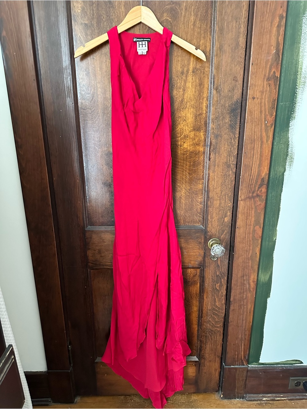 Womens Haute Hippie Fuchsia Sleeveless Maxi Dress